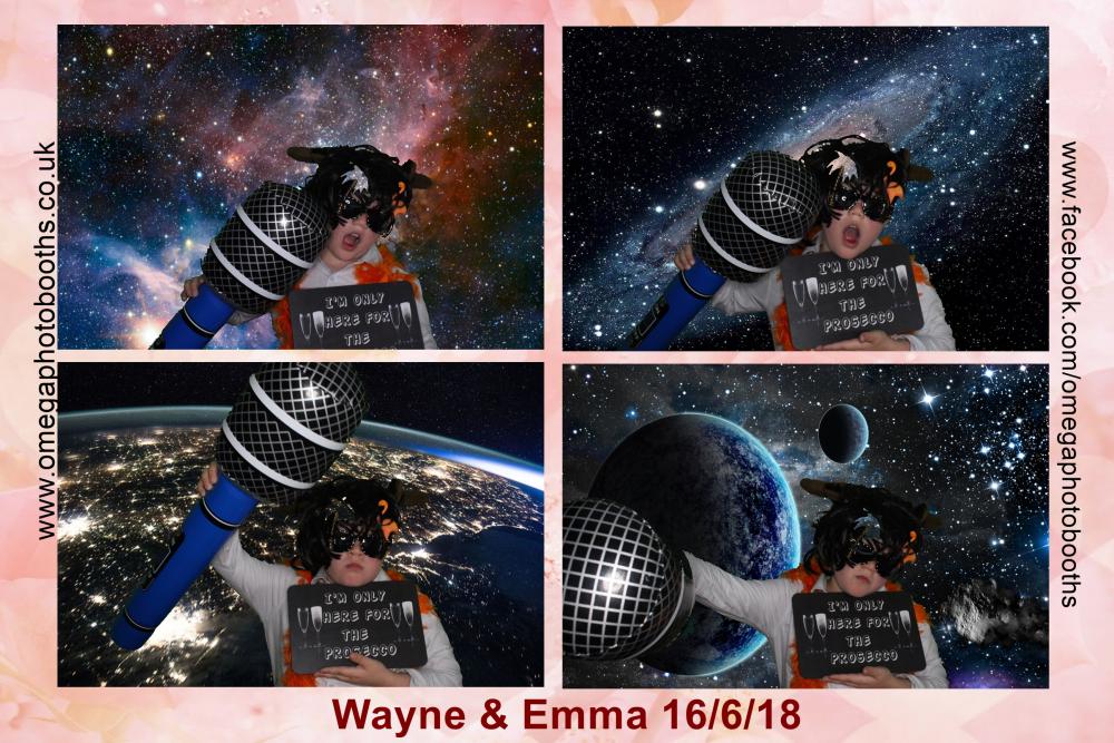 Emma & Wayne's Wedding | View more photos from the event at gallery.omegaphotobooths.co.uk/u/Omega-Photobooths/Emma-Waynes-Wedding